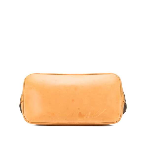 LOUIS VUITTON Black Monogram Leather Alma PM Shoulder Bag - Picture 3 of 12